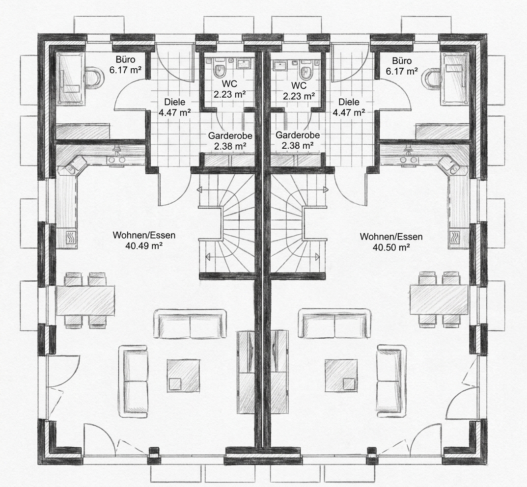 Grundriss Erdgeschoss