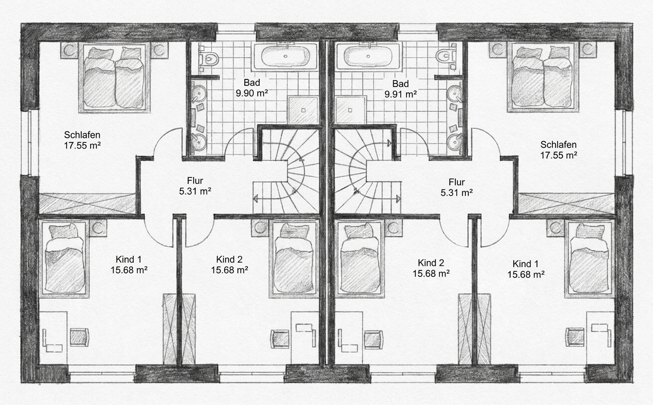 Grundriss Dachgeschoss