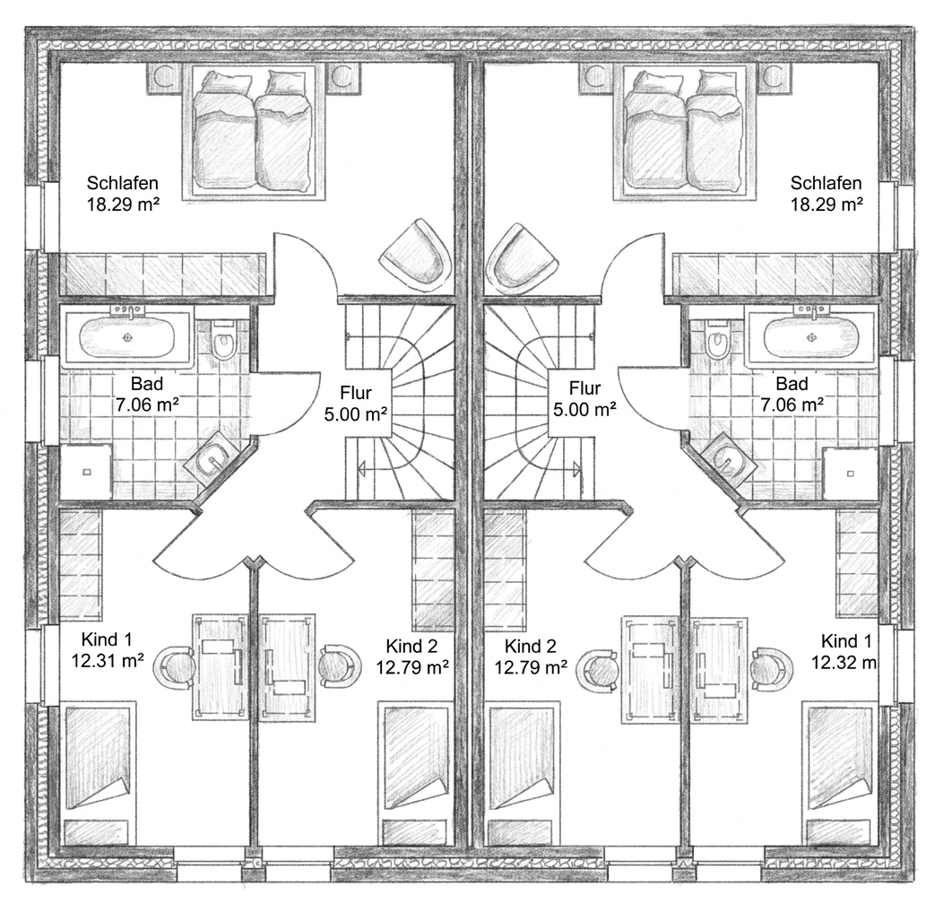 Grundriss Dachgeschoss