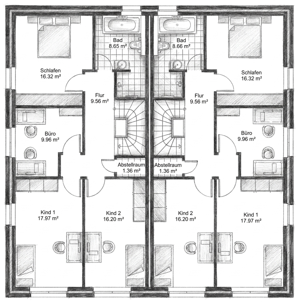 Grundriss Dachgeschoss