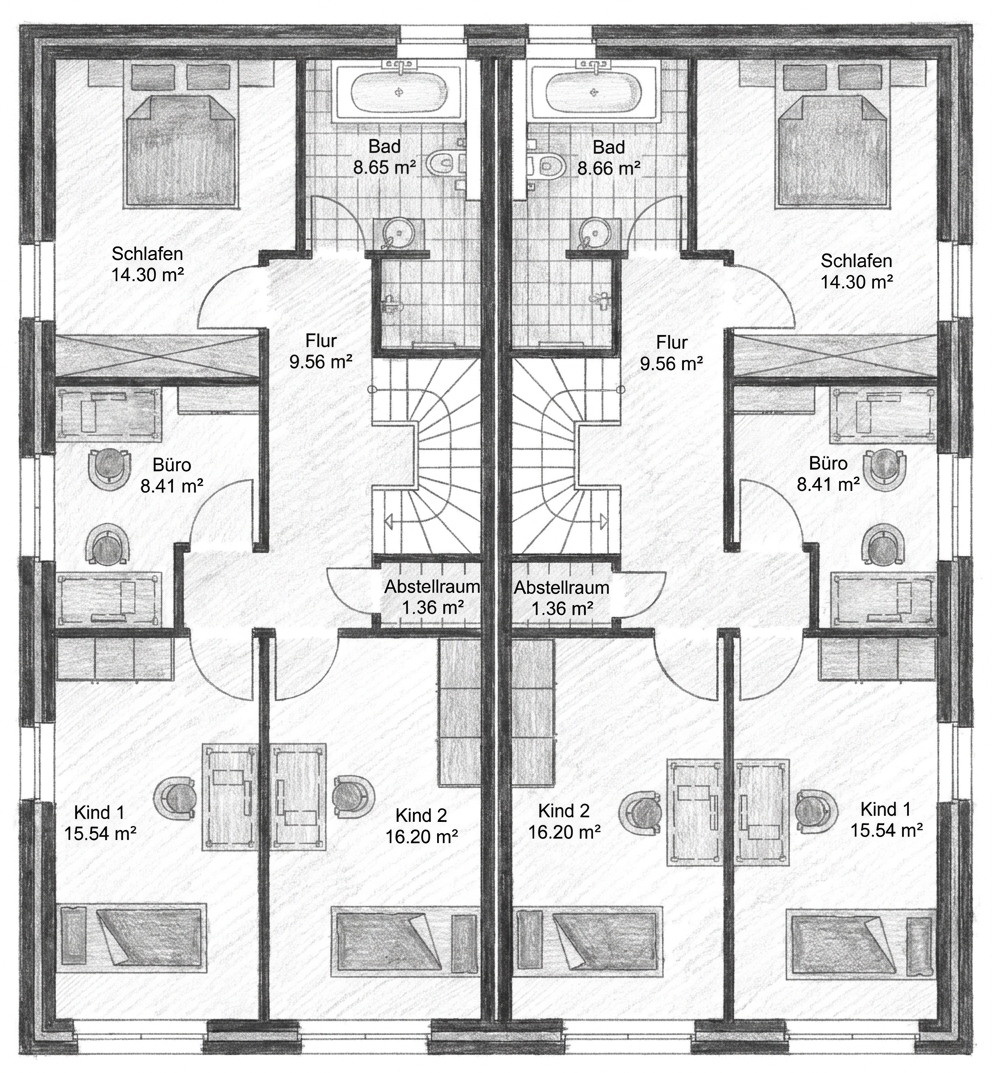 Grundriss Dachgeschoss