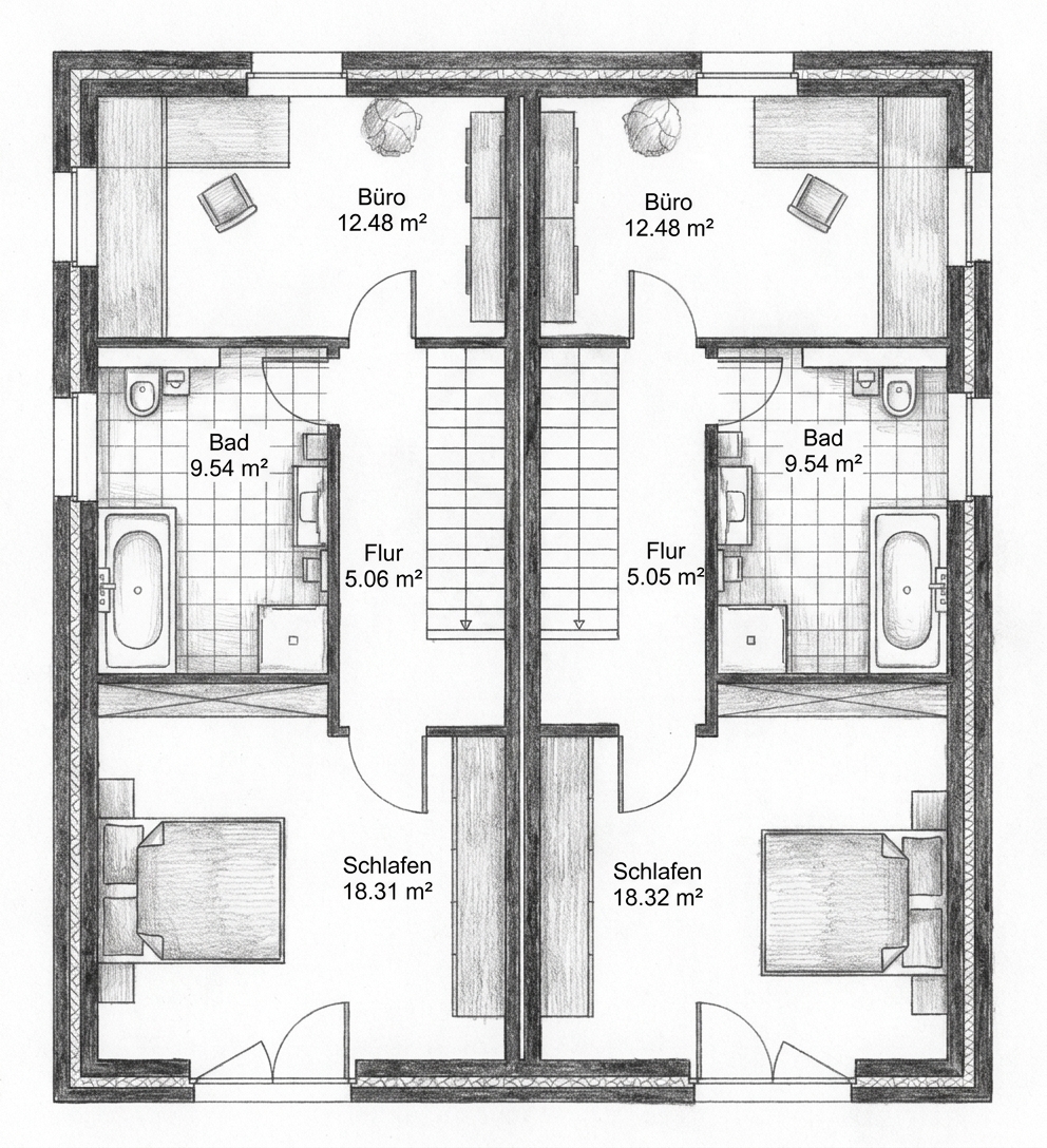 Grundriss Dachgeschoss