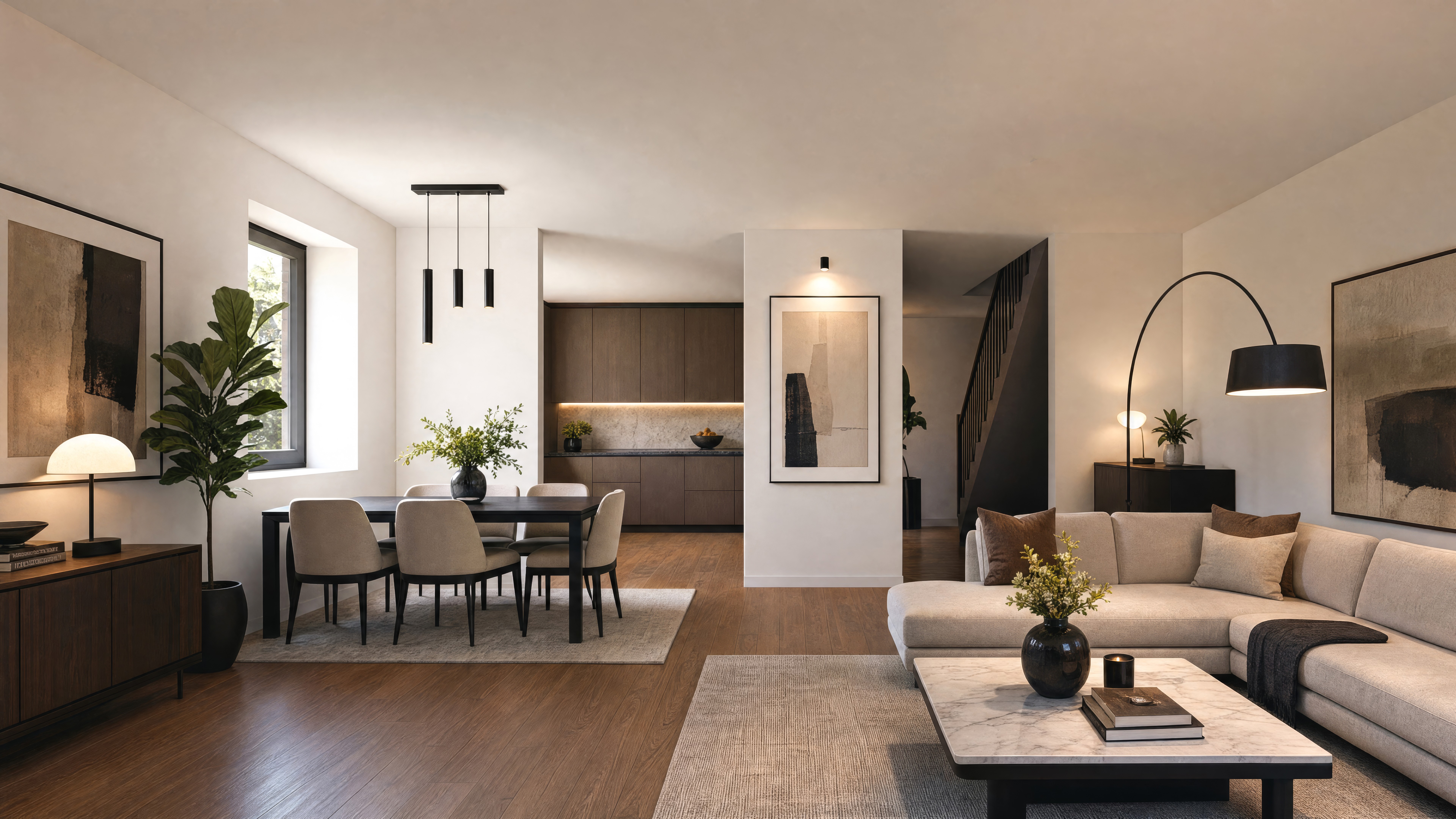 Visualisierung Wohnzimmer