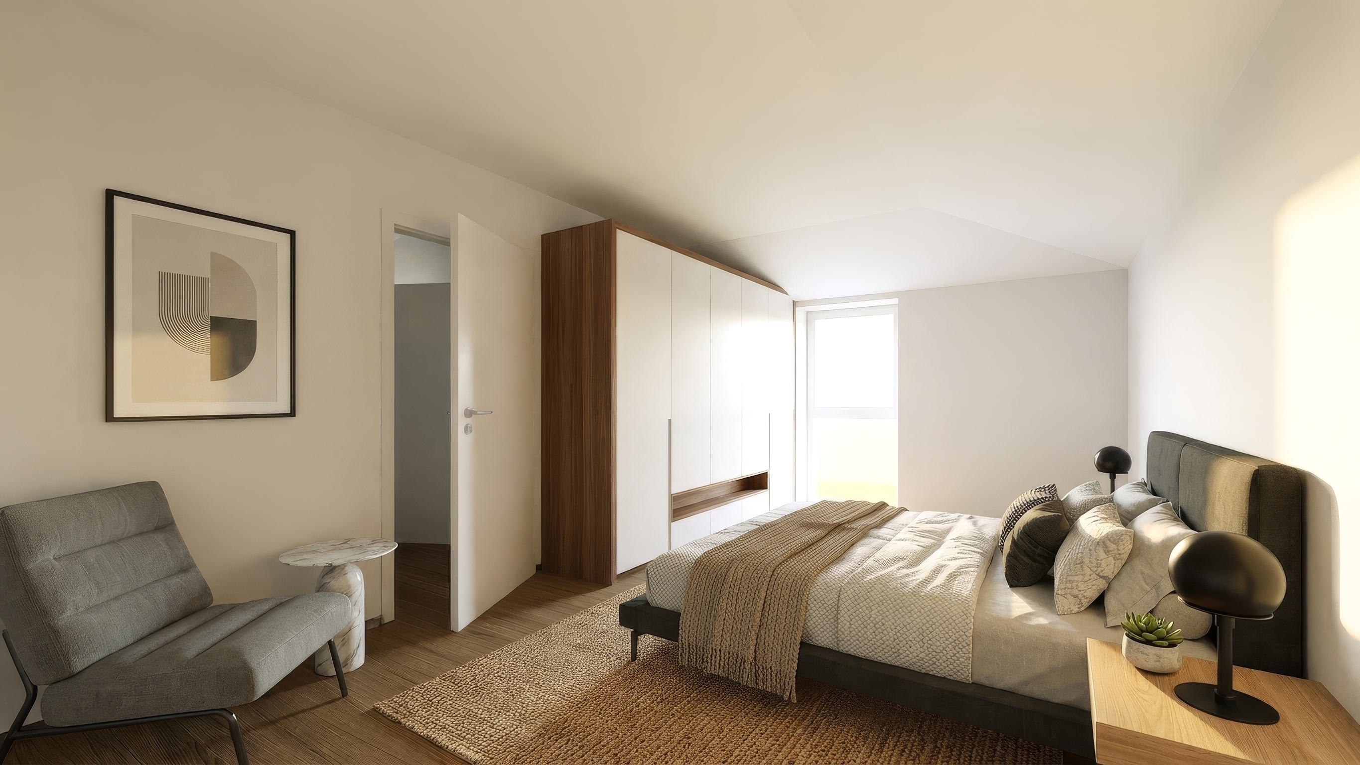 visualisierung Schlafzimmer